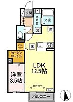 山形県山形市南二番町（賃貸アパート1LDK・1階・40.84㎡） その2