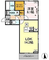 山形県山形市南二番町（賃貸アパート1LDK・1階・46.60㎡） その2