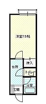 山形県山形市東青田4丁目（賃貸アパート1K・1階・22.31㎡） その2