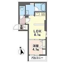 山形県山形市桜田西1丁目（賃貸アパート1LDK・2階・32.86㎡） その2