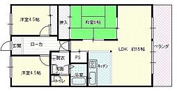ロイヤルプラザ相生町 3LDKの間取図画像
