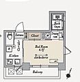 HF世田谷上町RESIDENCE3階11.2万円