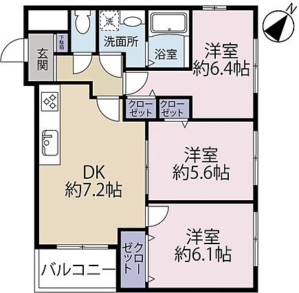 間取り図です