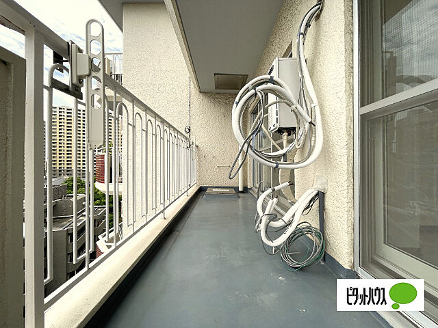 バルコニー 市川江戸川堤マンション 8階/-