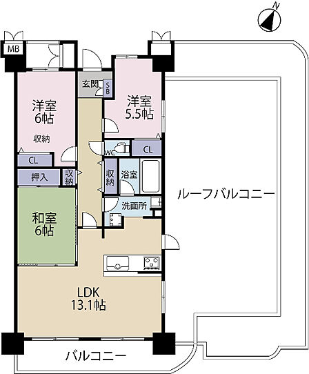 間取り図です