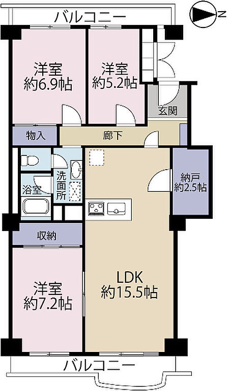 間取り図です