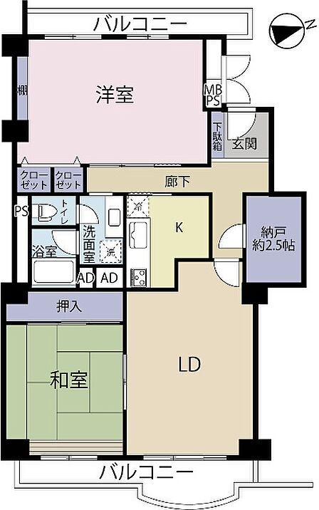 間取り図です