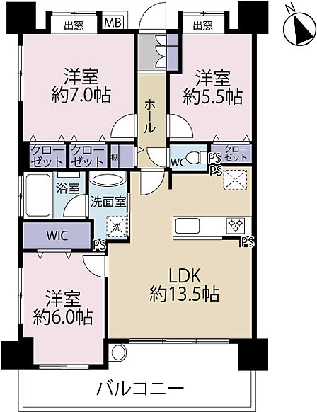 間取り図です