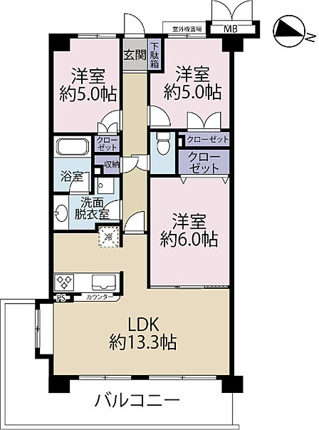 間取り図です