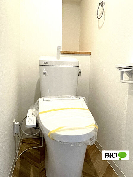 嬉しい温水暖房便座のトイレです