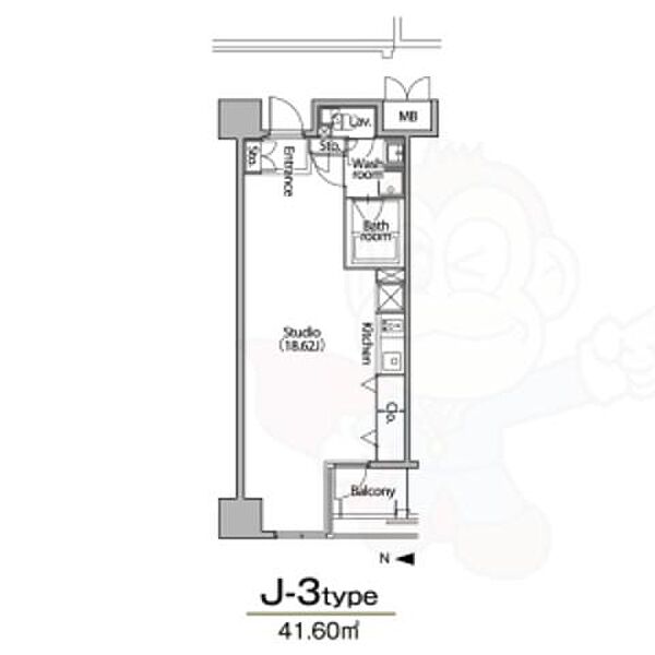 愛知県名古屋市中区栄１丁目(賃貸マンション1R・6階・41.60㎡)の写真 その2