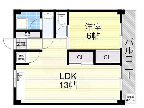 愛知県名古屋市熱田区高蔵町(賃貸マンション1LDK・4階・46.08㎡)の写真 その2