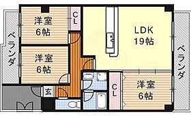 愛知県名古屋市中川区昭和橋通５丁目29番1号（賃貸マンション3LDK・8階・72.90㎡） その2