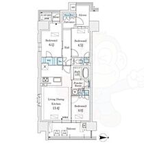 愛知県名古屋市中区丸の内２丁目（賃貸マンション3LDK・13階・63.54㎡） その2