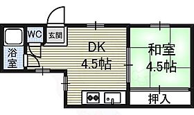 愛知県名古屋市中村区中島町３丁目21番（賃貸マンション1DK・4階・25.00㎡） その2