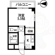 愛知県名古屋市瑞穂区彌富通１丁目（賃貸マンション1K・4階・20.16㎡） その2