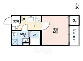 愛知県名古屋市中川区柳島町１丁目15番1号（賃貸アパート1K・3階・22.00㎡） その2