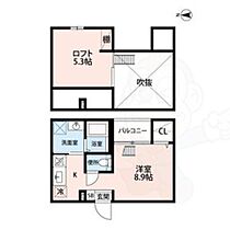 愛知県名古屋市瑞穂区神穂町2番3号（賃貸アパート1R・2階・21.66㎡） その2