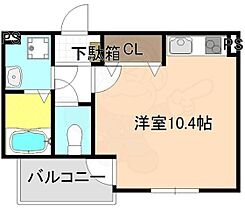 愛知県名古屋市港区小碓１丁目453番（賃貸アパート1R・2階・27.60㎡） その2