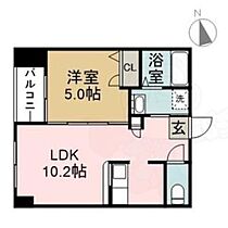 愛知県名古屋市熱田区大宝３丁目（賃貸マンション1LDK・4階・35.64㎡） その2