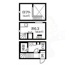 愛知県名古屋市南区明治２丁目（賃貸アパート1K・1階・26.00㎡） その2