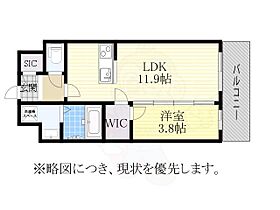 愛知県名古屋市中区平和２丁目（賃貸マンション1LDK・4階・40.05㎡） その2