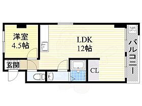 愛知県名古屋市南区道徳新町５丁目1番（賃貸マンション1LDK・4階・42.97㎡） その2