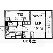 愛知県名古屋市昭和区車田町２丁目24番1号（賃貸マンション1LDK・3階・49.60㎡） その2