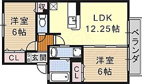 愛知県名古屋市瑞穂区雁道町５丁目5番17号（賃貸アパート2LDK・2階・55.01㎡） その2