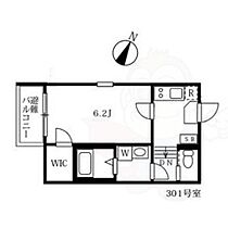 愛知県名古屋市中川区広住町（賃貸アパート1R・3階・23.79㎡） その2