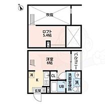 愛知県名古屋市熱田区一番２丁目38番1号（賃貸アパート1R・2階・20.97㎡） その2