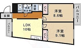 愛知県名古屋市熱田区白鳥３丁目8番4号（賃貸マンション2LDK・2階・62.41㎡） その2