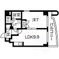 サンリヴァーメゾン6階8.8万円