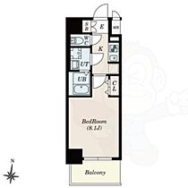 S-RESIDENCE堀田North2  ｜ 愛知県名古屋市瑞穂区堀田通８丁目（賃貸マンション1K・7階・25.86㎡） その2