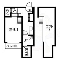 愛知県名古屋市瑞穂区花目町２丁目21番1号（賃貸アパート1K・2階・22.89㎡） その2