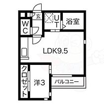 愛知県名古屋市瑞穂区内浜町6番30号（賃貸アパート1LDK・1階・30.93㎡） その2