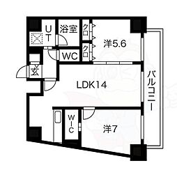 ポルタニグライースト 2階