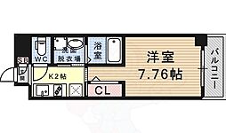 ArtizA東別院 1Kの間取図画像