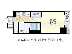 S-RESIDENCEImaikearcana 1Kの間取図画像