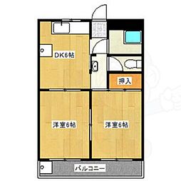 パールハイツくれない 5階