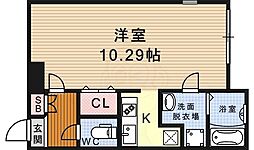 ブランシェ桜山 ワンルームの間取図画像