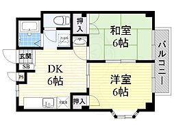 ハイツ青池 2階/-
