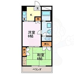 ヴィラ・グリーンボール 4階