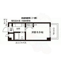 SH丸の内 1Kの間取図画像