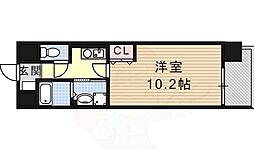 ヒルズ新栄2号館 1Kの間取図画像
