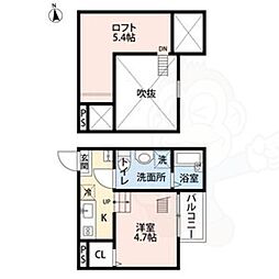 ラ・ロシェル 2階/-