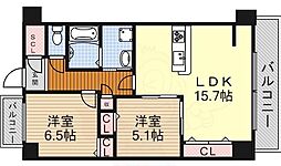 クレセール 4階/-
