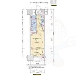 プレサンスジェネ上前津 2階