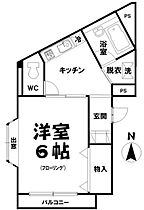 パークタウン川口  ｜ 埼玉県川口市川口1丁目（賃貸マンション1K・2階・24.11㎡） その2