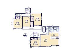 青梅市長淵8丁目　新築分譲住宅　全8棟　D号棟
